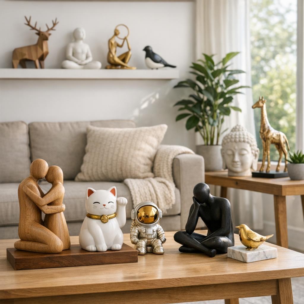 Du betrachtest gerade Charakterstarke Akzente setzen: Wie Dekofiguren Räume lebendig machen