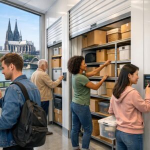 Mehr über den Artikel erfahren Wie Sie mit Self Storage in Köln wertvollen Wohnraum schaffen und dabei Zeit sparen