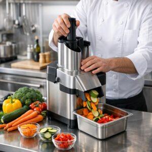 Mehr über den Artikel erfahren Mehr Effizienz in der Profiküche: So gelingt schnelle Gemüseverarbeitung im Alltag
